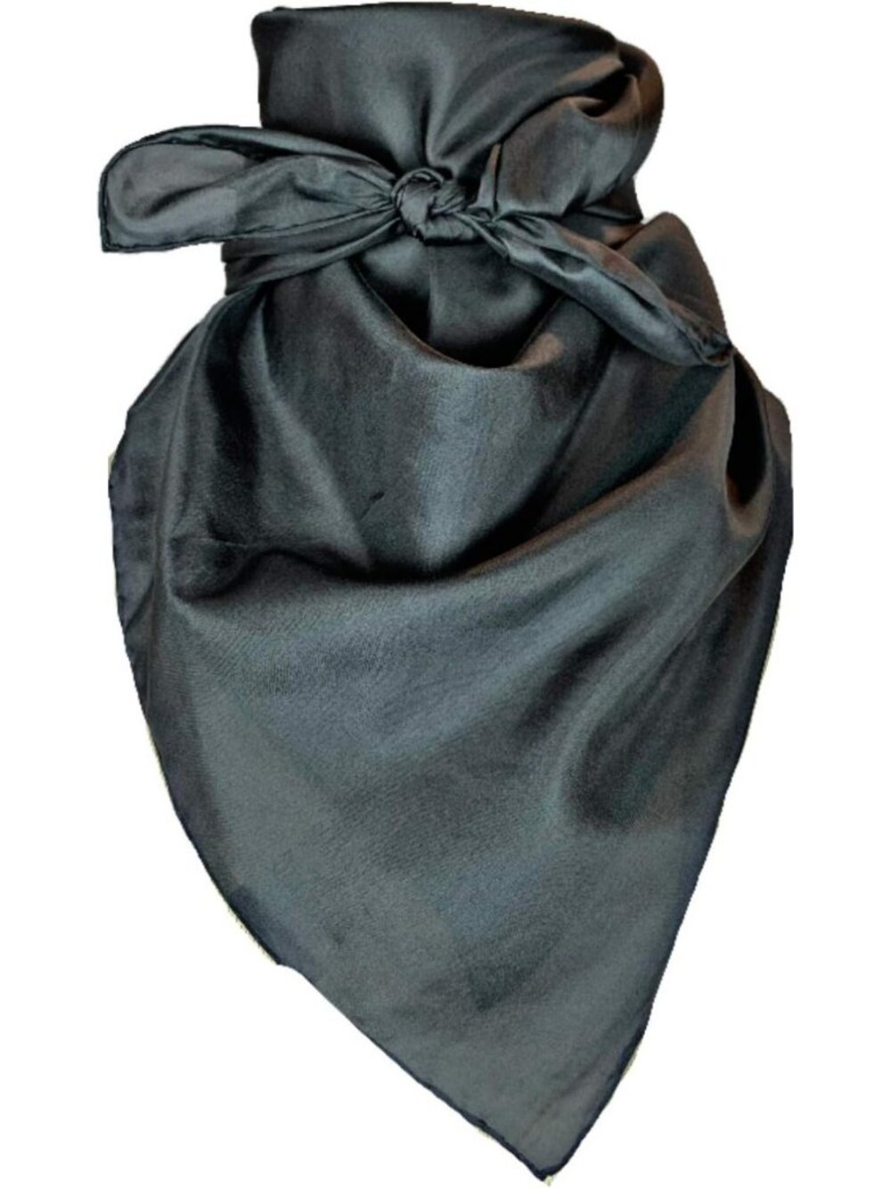 100% Silk Cowboy Wild Rag Scarf Bandana - Multiple Colors, L 34.5” & XL 42